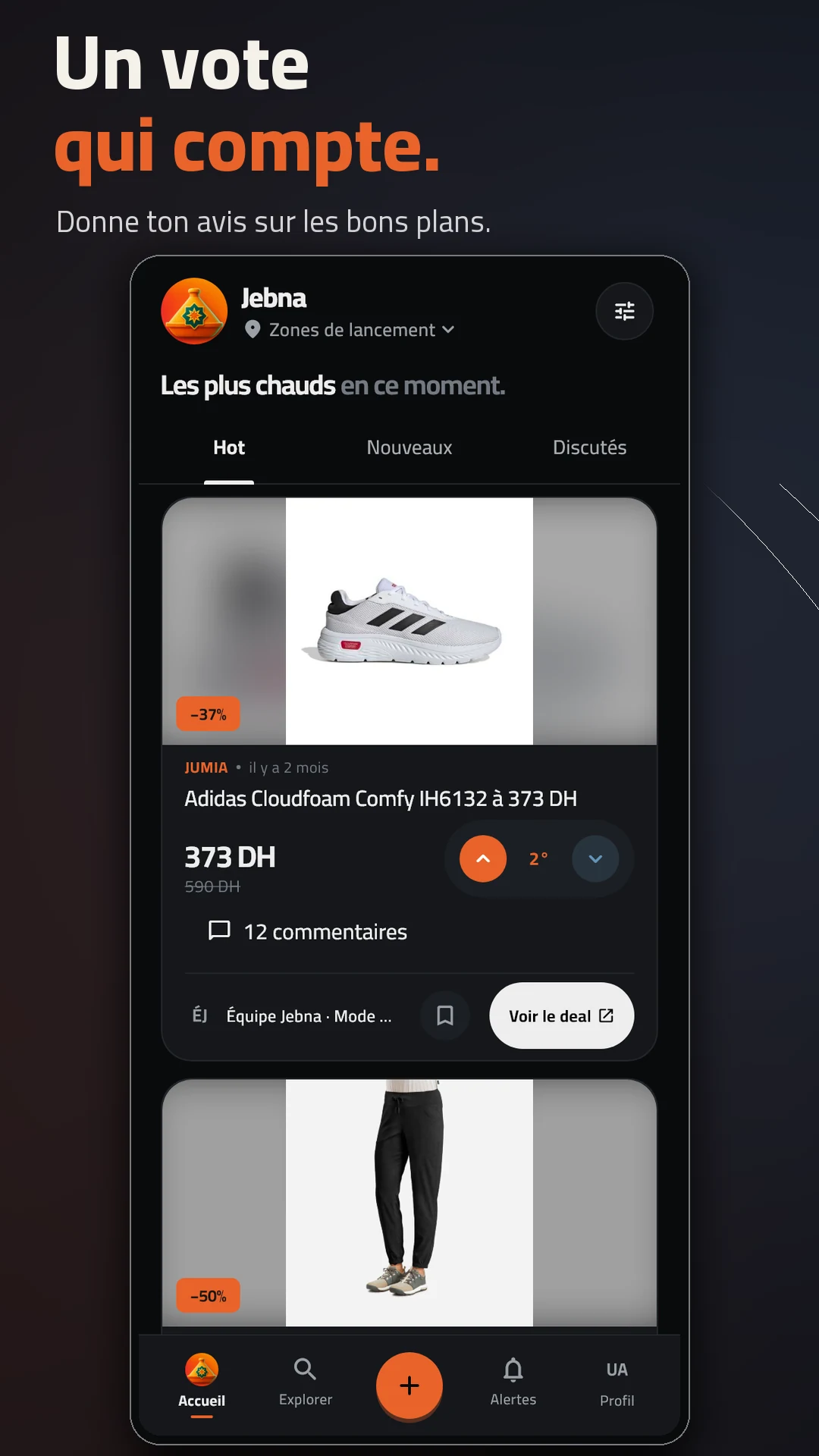 Voter pour un bon plan